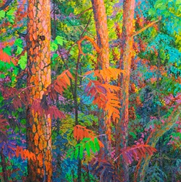 Edge of the Forest I - 46" x 46"