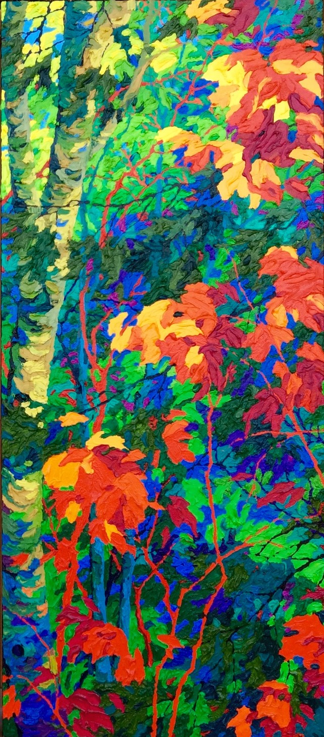 Autumn Jewels I - 32" x 14"