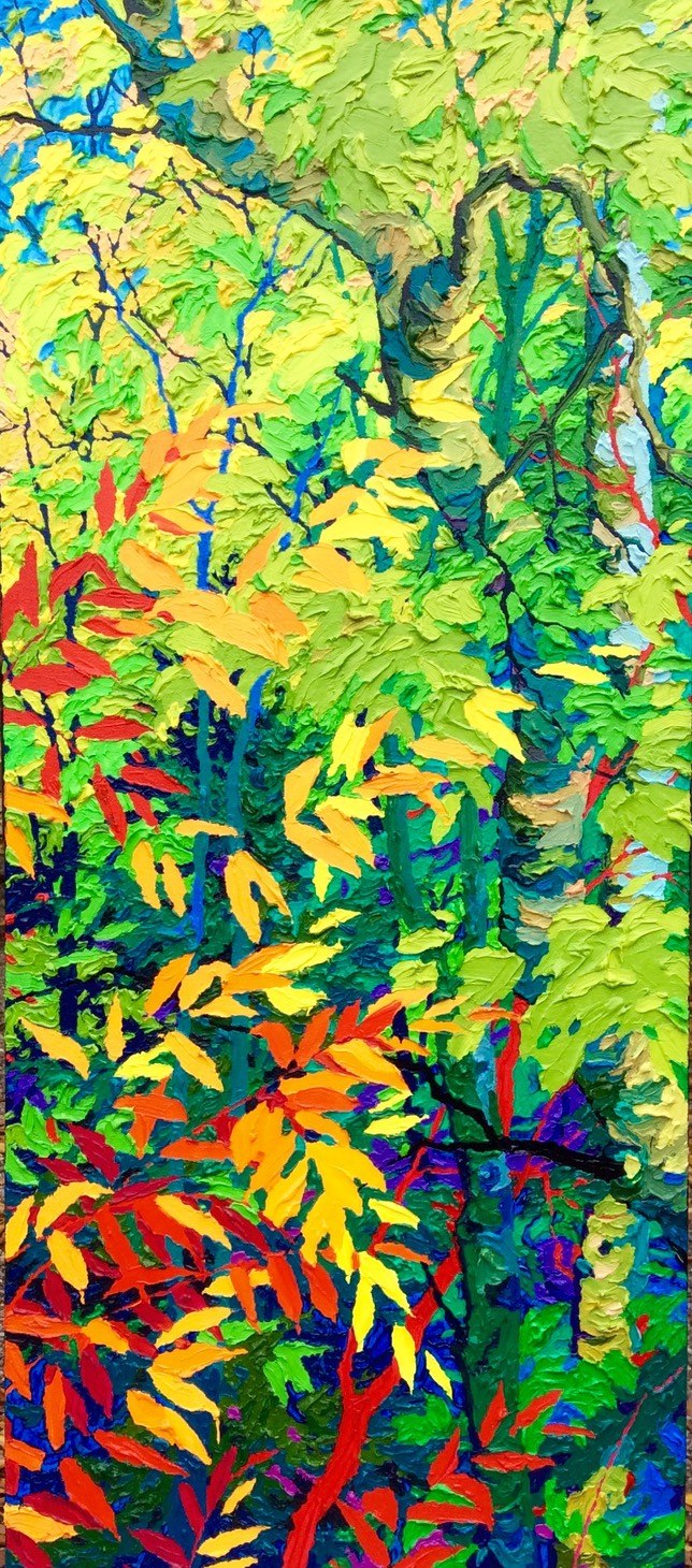 Autumn Jewels II - 32" x 14"