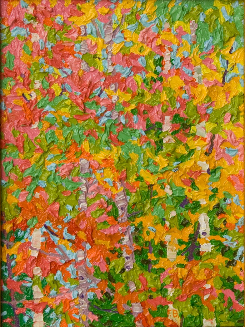 Gem - Birches and Maples - 9" x 12"