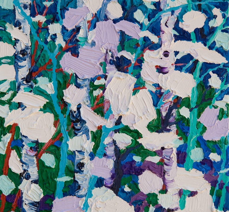 Gem - Snow Light I  - 12" x 9"
