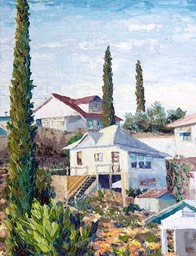 Globe Series - House on the Hill - High Street Cypress 
