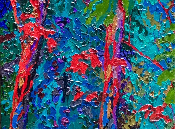 Night Glimpse I - 12" x 15"