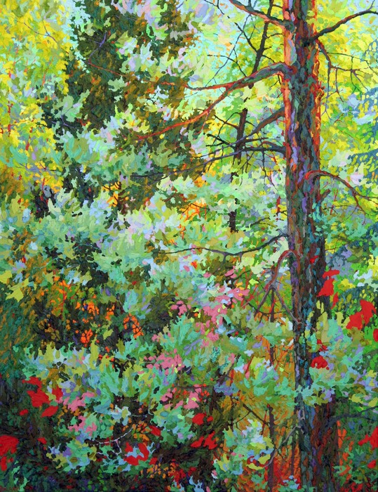 Lake Pines I - 36" x 46"