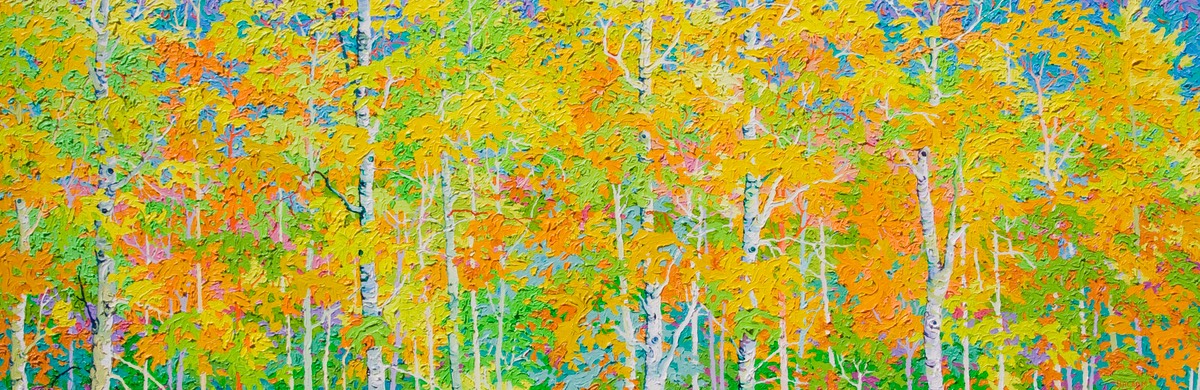 Pando II - One Last Supper - 24" x 72"