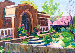 Santa Fe Garcia Street Spring - 5" x 7"